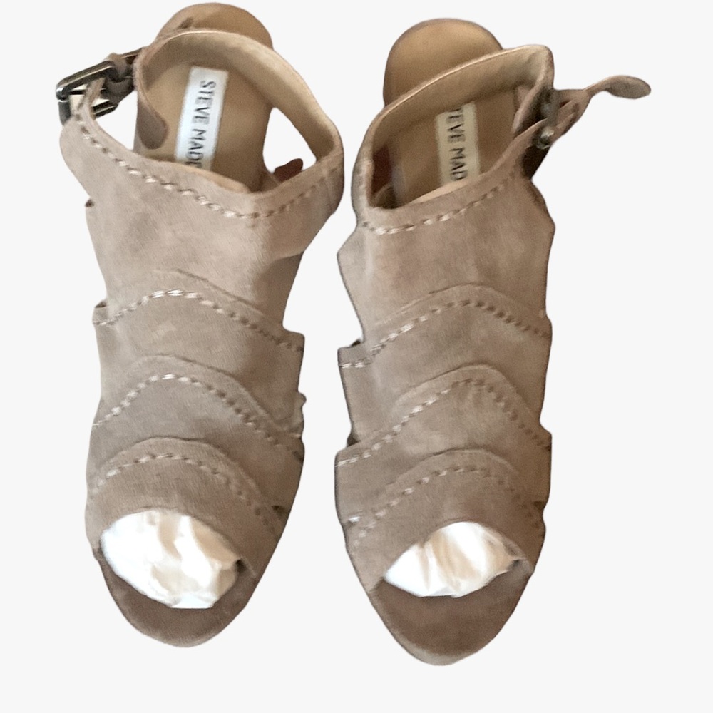Steve Madden Suede Platform Heels